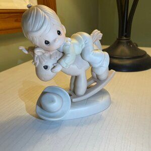 Precious Moments "Take Heed When You Stand" Retired 1991 RARE FIND